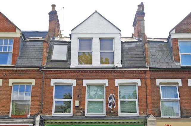 The upper floors of the Victorian parade on Richmond Road